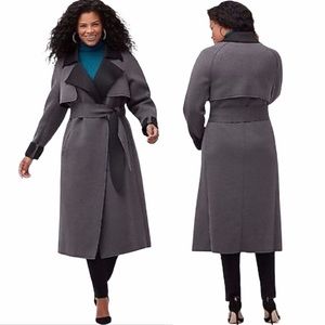 long duster coat plus size